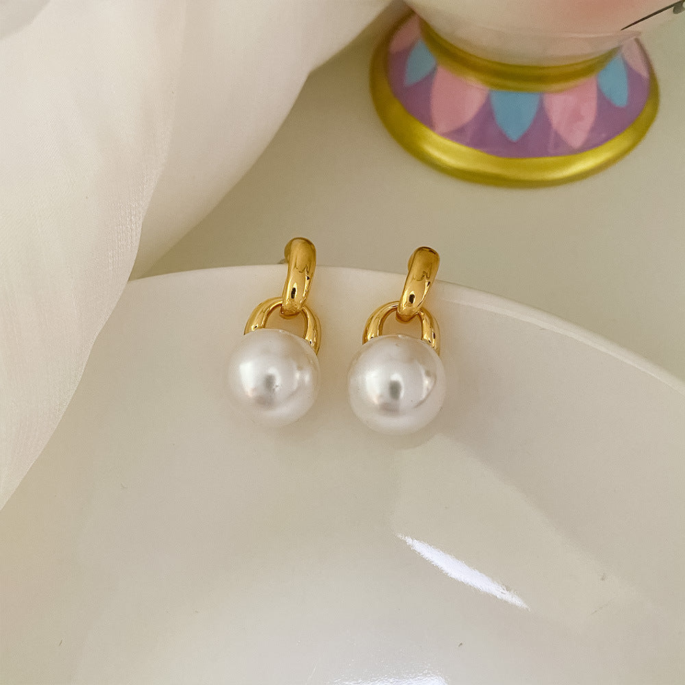 French Pearl Earrings