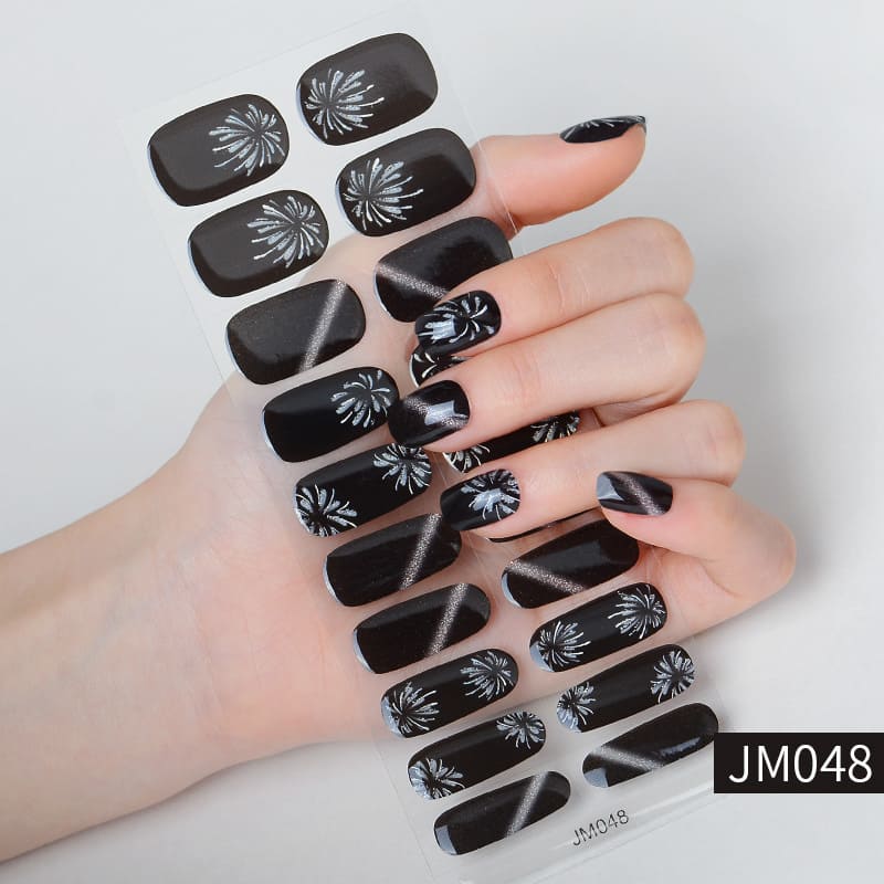 Firework Dark Sky Semi Cured Gel Nail Strips