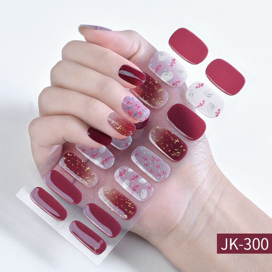 Bling Bling Semi Cured Gel Nail Strips